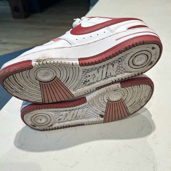 Nike Red and White Athletic Shoes - Picture 4 of 4